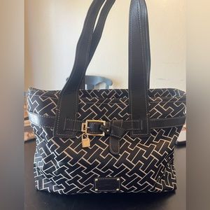 Tommy Hillfiger Black Shoulder Handbag